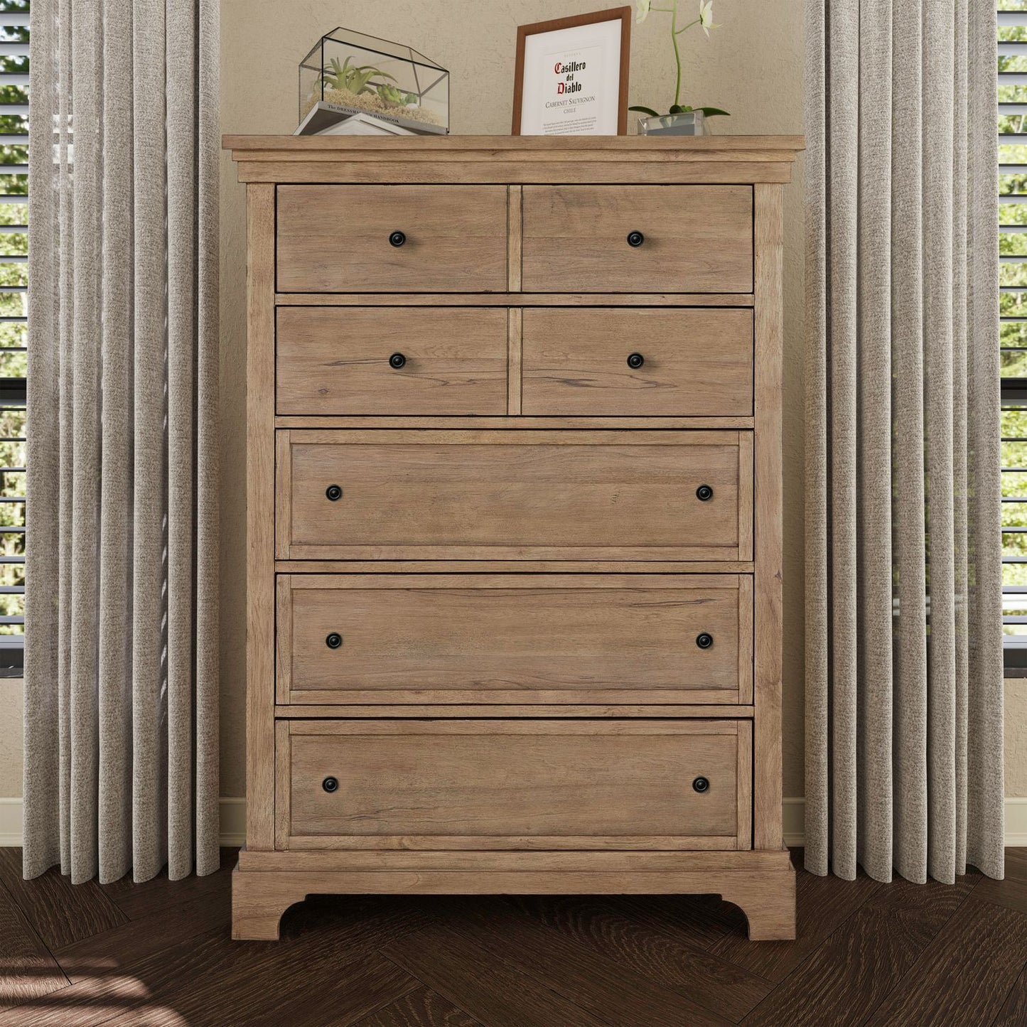 Haven Hills - 5 Drawer Chest - Camel Beige
