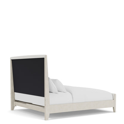 Carmella - King Upholstered Bed - Pebble Oak