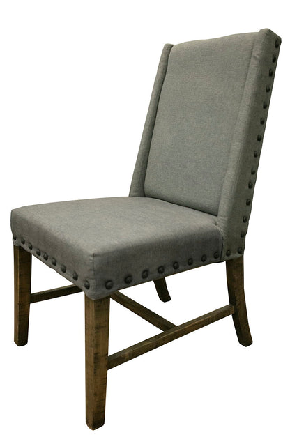 Loft Brown - Upholstered Chair (Set of 2) - Two Tone Gray / Brown