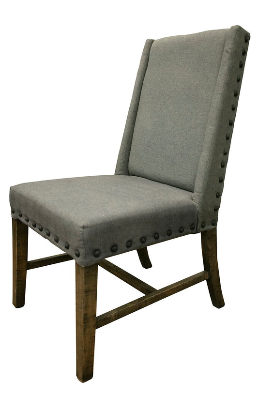 Loft Brown - Upholstered Chair (Set of 2) - Two Tone Gray / Brown
