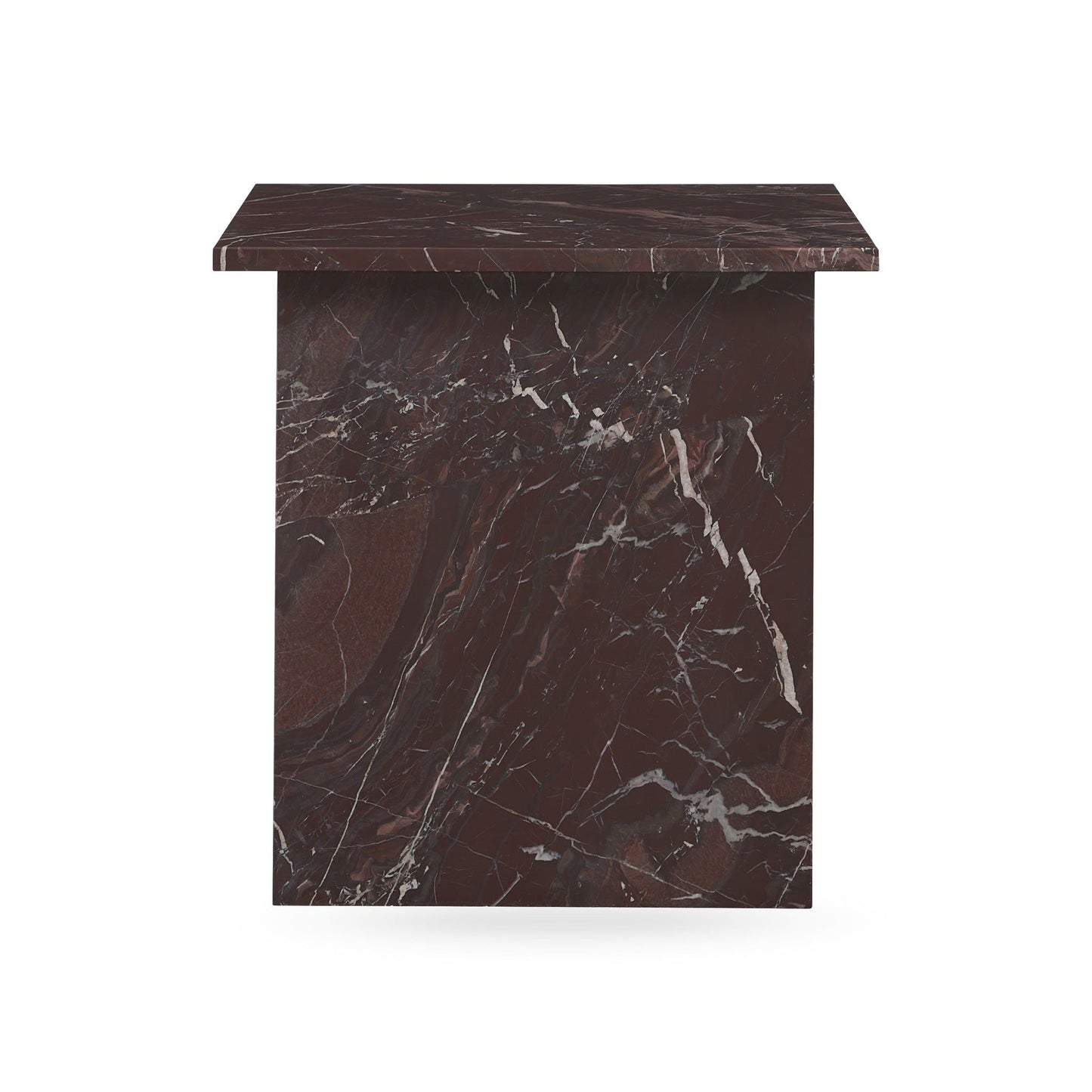 Bexly - Marble Square End Table