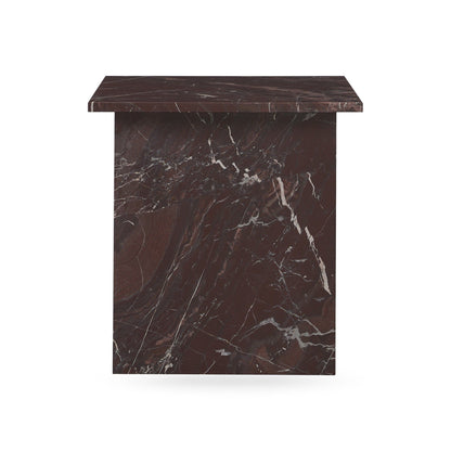 Bexly - Marble Square End Table