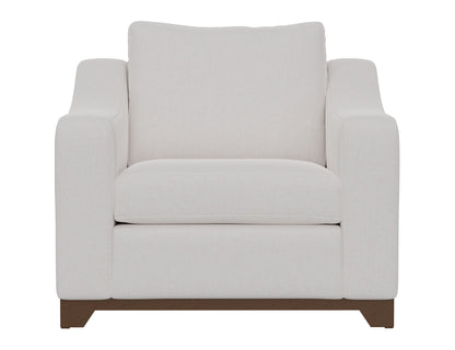 Natural Parota - Armchair - Mink Withe