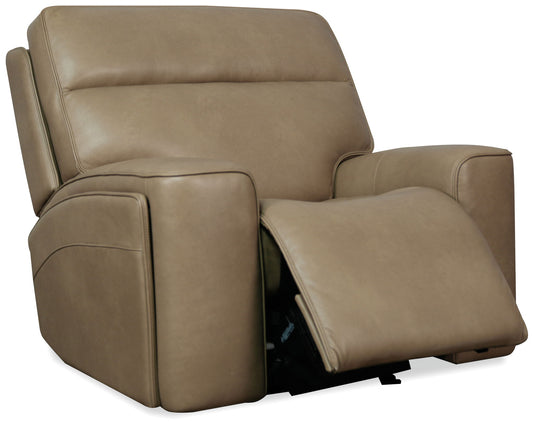 Riverton - Power Gliding Recliner With Power Headrest And Lumbar - Brown