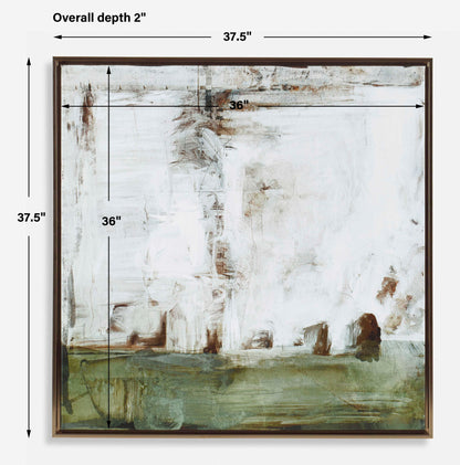 The Boardwalk - Framed Abstract Art