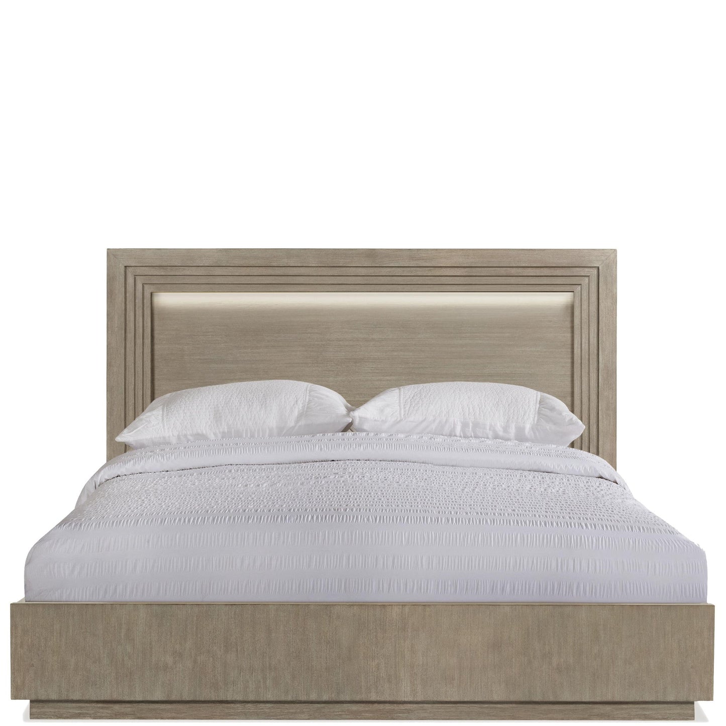 Cascade - King / California King Illuminated Panel Headboard - Dovetail