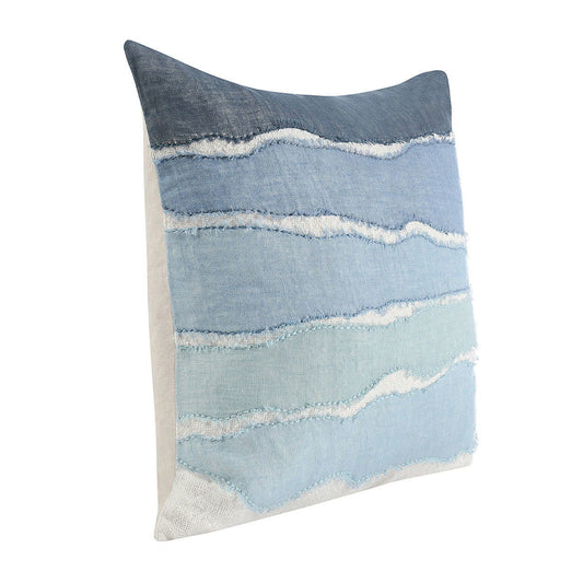 Stillness - ST Bikram Pillow - Capri Blue Multi