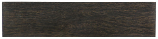 Melange - Asher Four Door Entertainment Credenza - Dark Brown