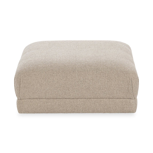 Adalynne - Upholstered Square Ottoman - Buttermilk