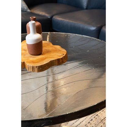 Jano - Round Coffee Table Top - Gray