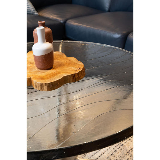 Jano - Round Coffee Table Top - Gray