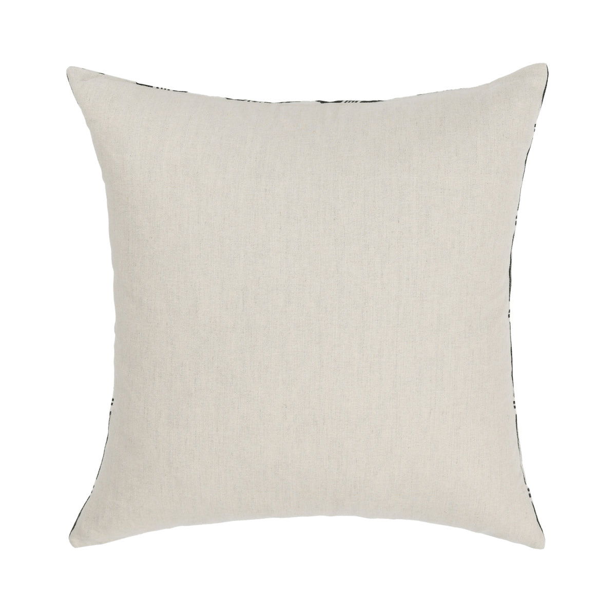 Radiant Oasis - 22" x 22" Nubia Pillow - Black / White