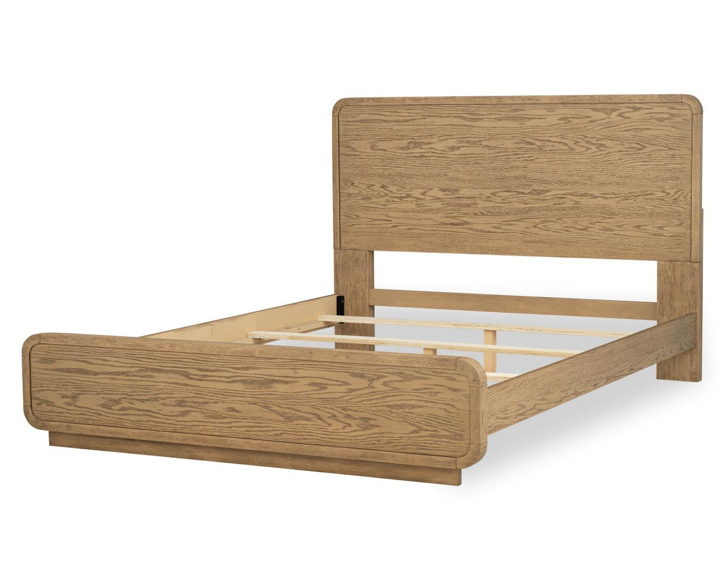 Margot - Queen Panel Headboard - Desert Oak And Cloud White