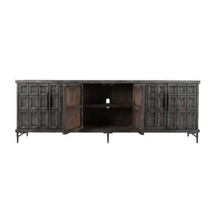 Willmark - 6 Door Iron Leg Sideboard