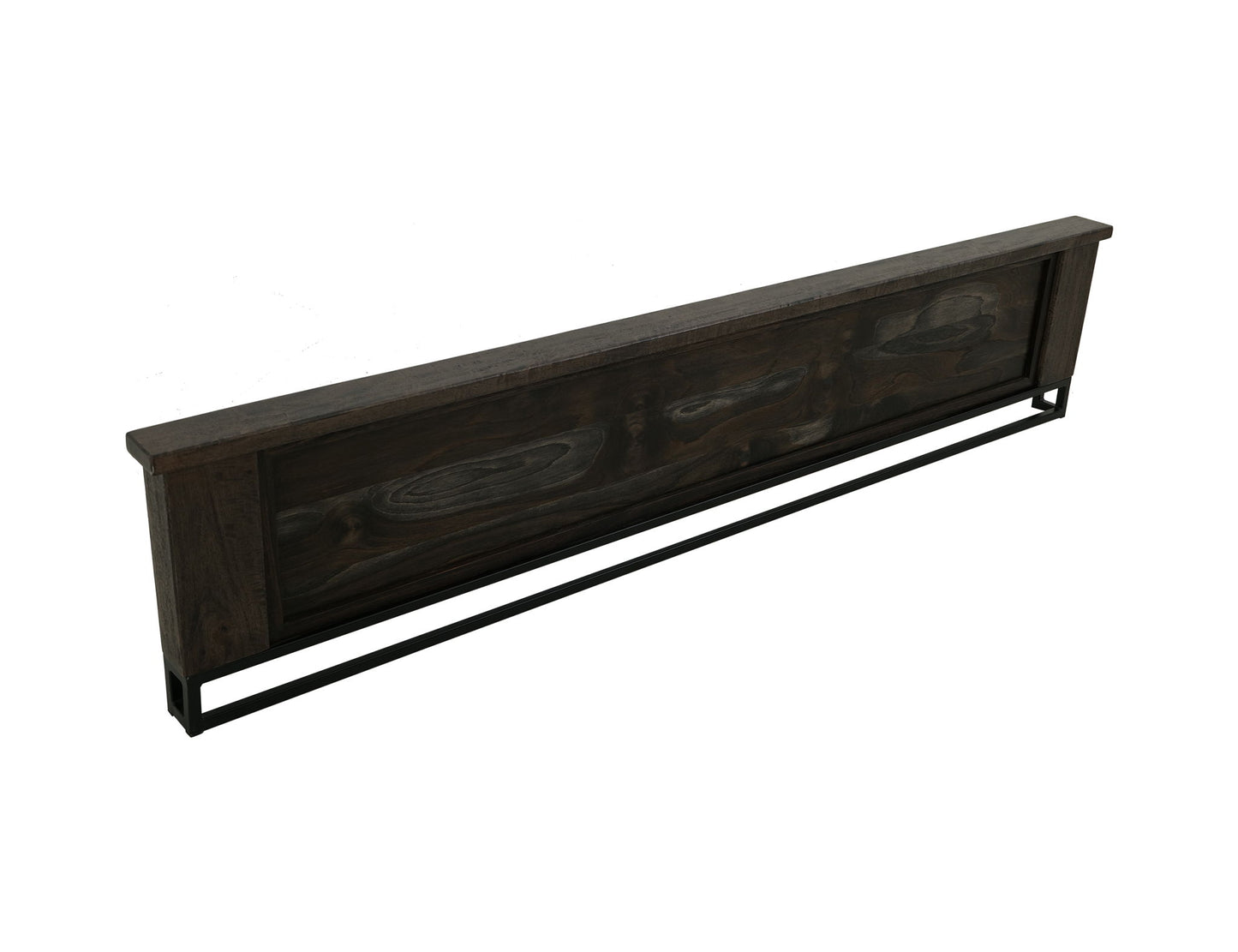 Teak - King Platform - Oil Black