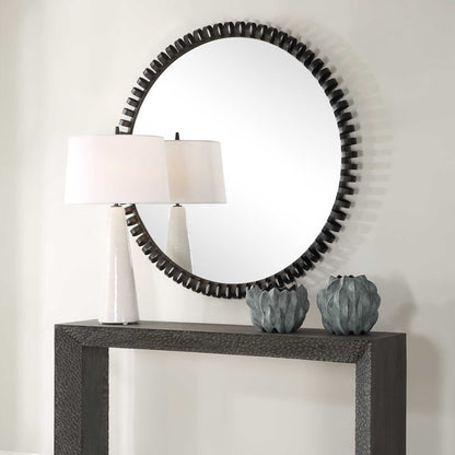 Corona - Modern Round Mirror