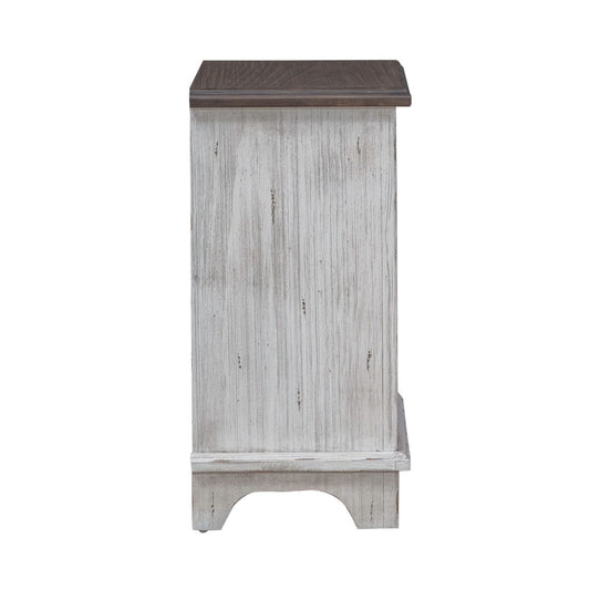 River Place - Left Pier Base - White