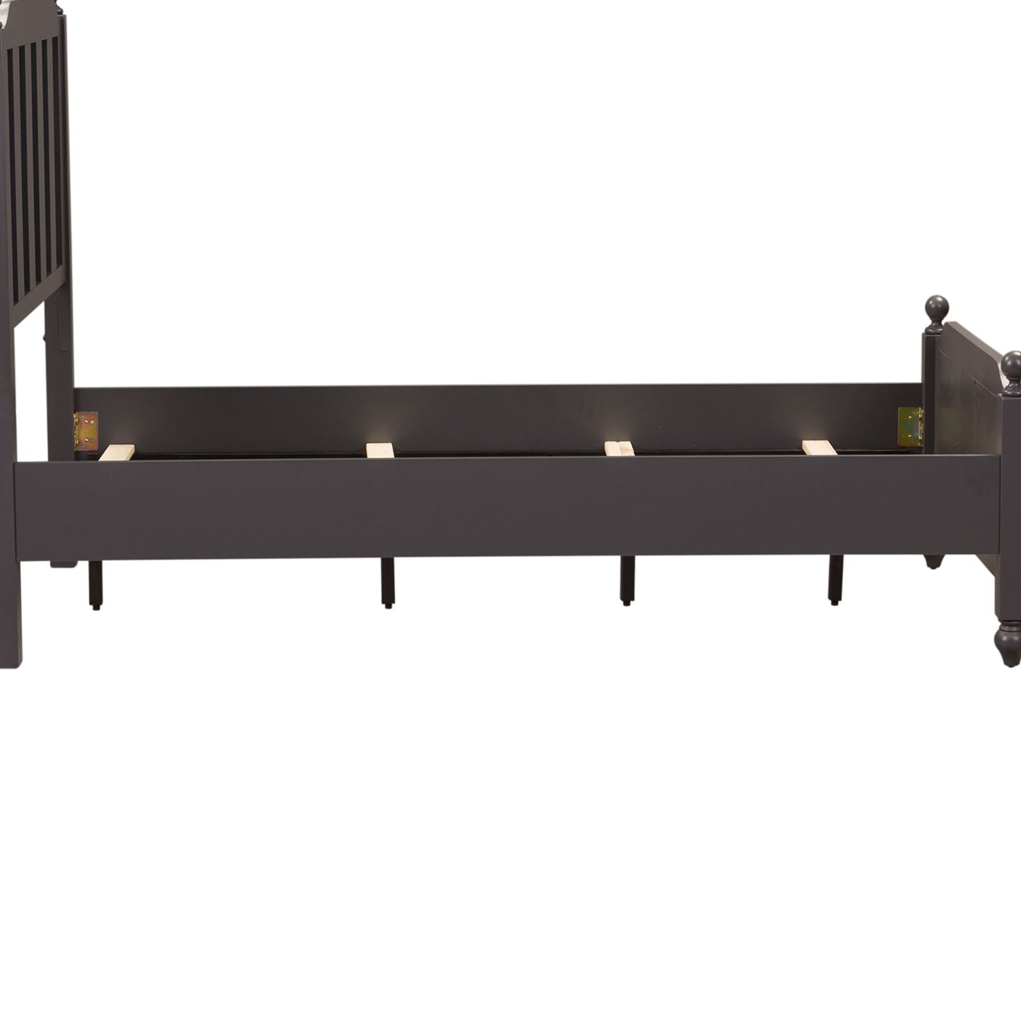 Cottage View - Youth Panel Rails - Dark Gray