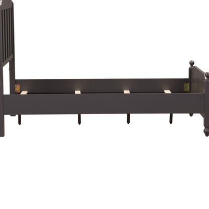 Cottage View - Youth Panel Rails - Dark Gray