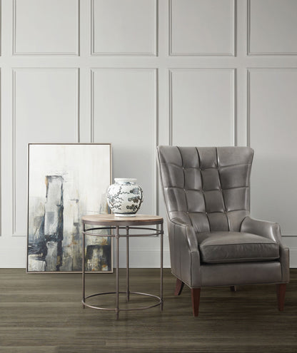 Commerce And Market - Saint Armand Round End Table