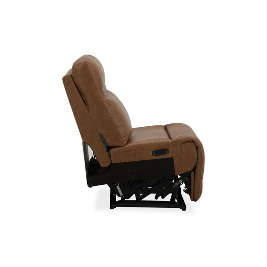 Cooper - Armless Recliner P3 & ZG - Camel - Brown