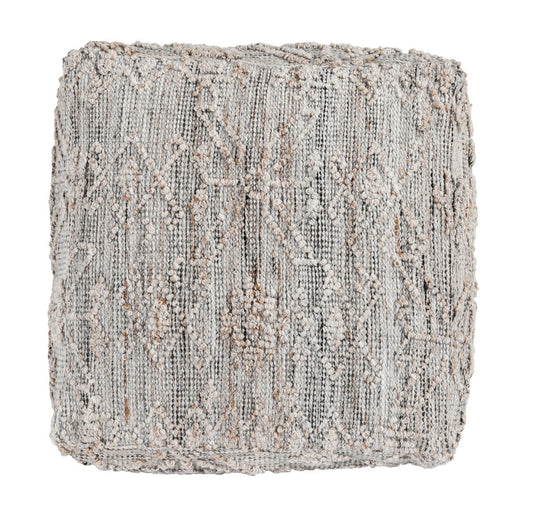 Tundra - Pouf - Gray Multi