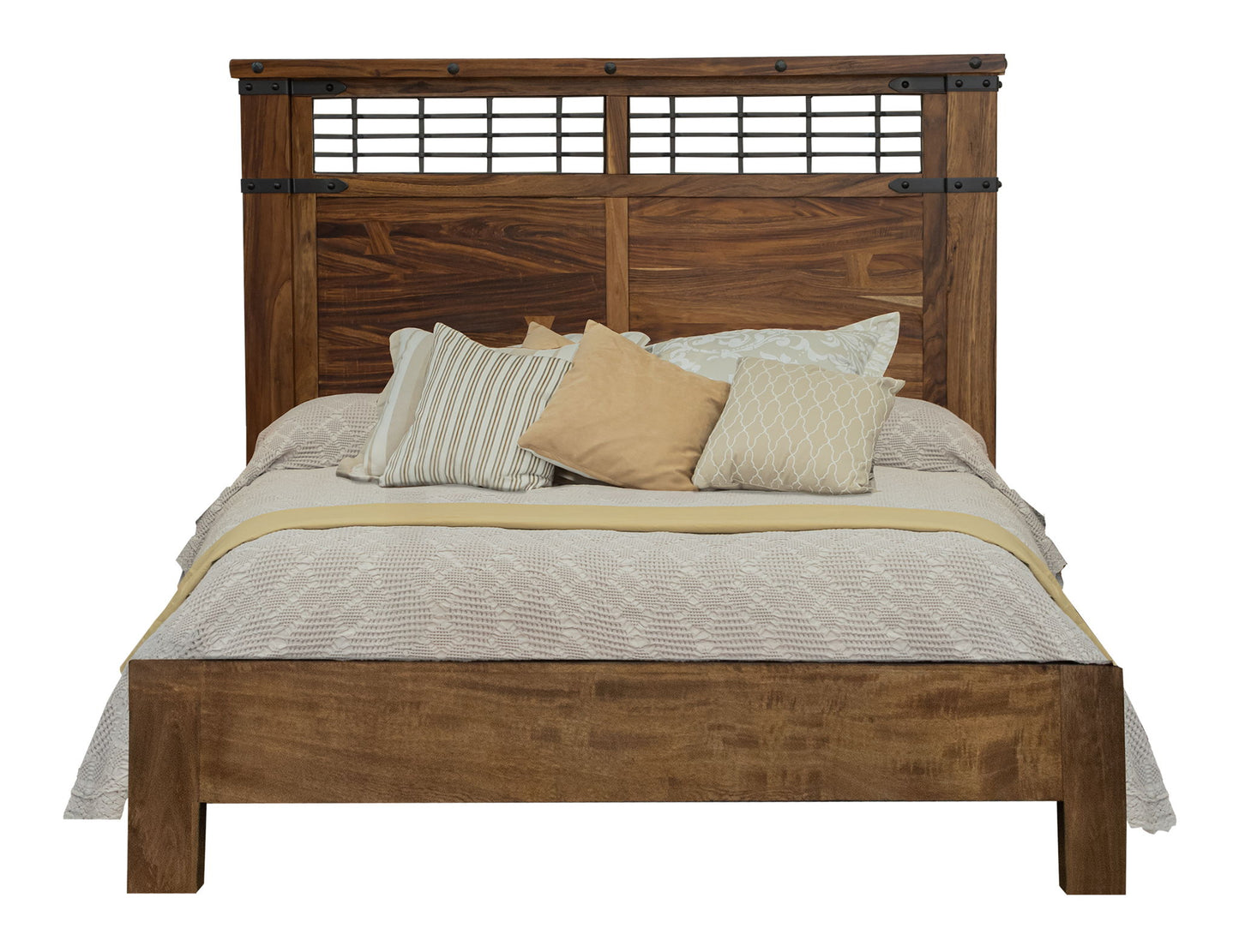 Parota - Queen Headboard - Cinnamon Brown