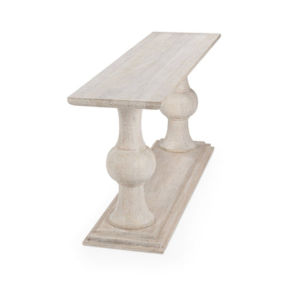 Hera - Console Table - Creamwood