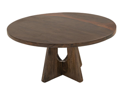 Raramuri - Round Table Top - Dark Brown