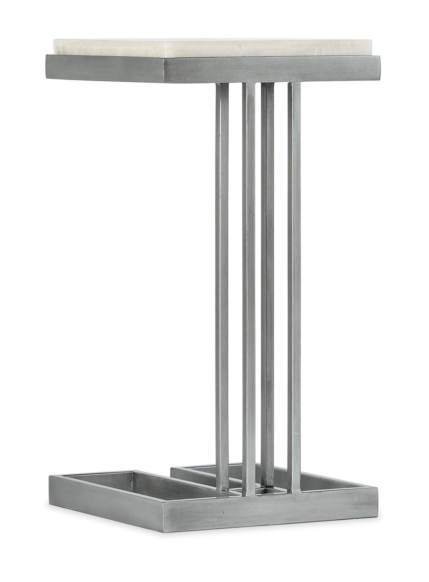 Melange - Marin Drink Table - Pearl Silver