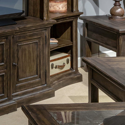 Paradise Valley - Right Pier Base - Saddle Brown