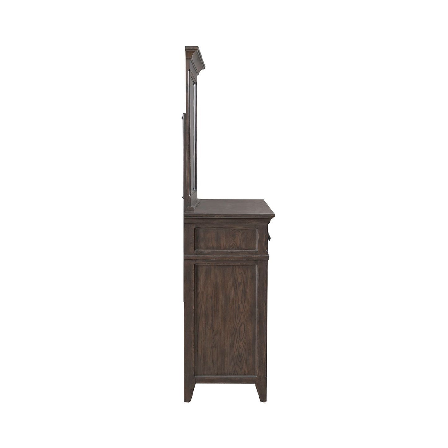 Paradise Valley - Dresser & Mirror - Dark Brown