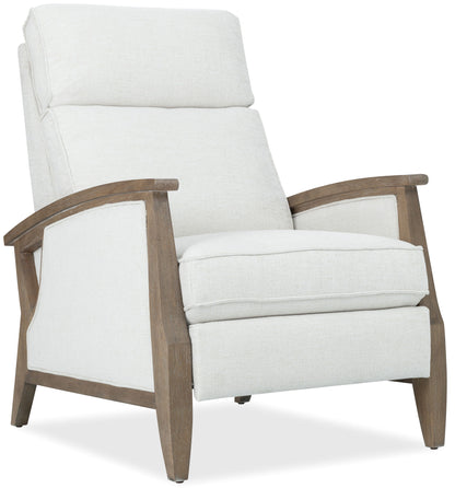 Ward - Power Recliner With Power Headrest - Beige