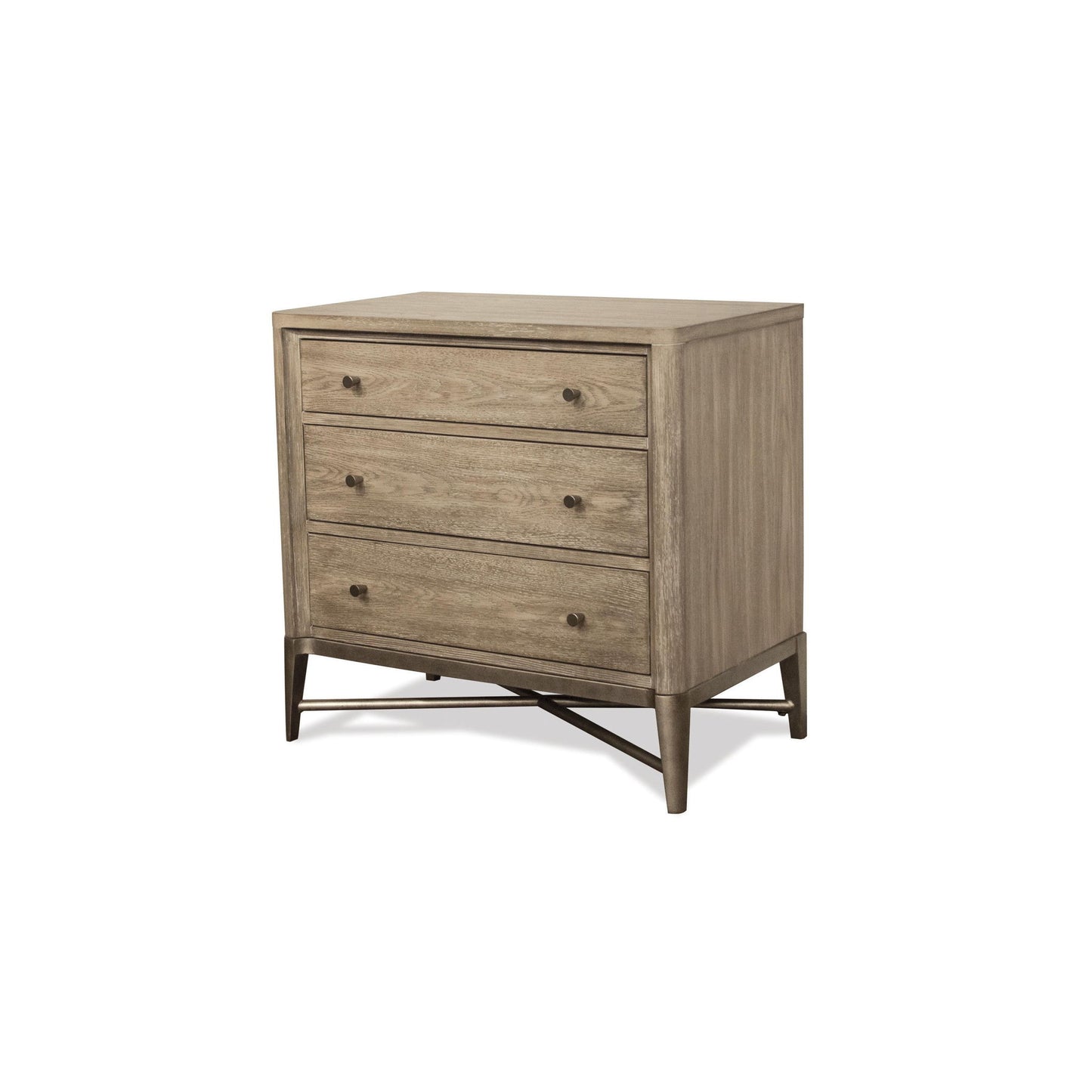 Sophie - 3 Drawer Nightstand - Natural