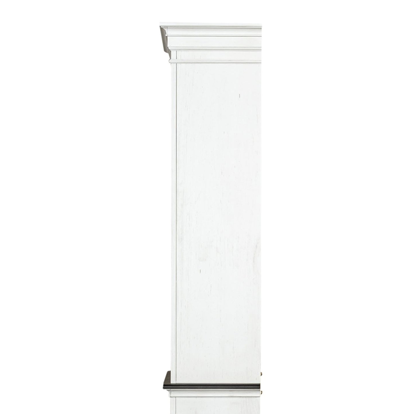 Allyson Park - Right Pier Top - Wirebrushed White / Charcoal