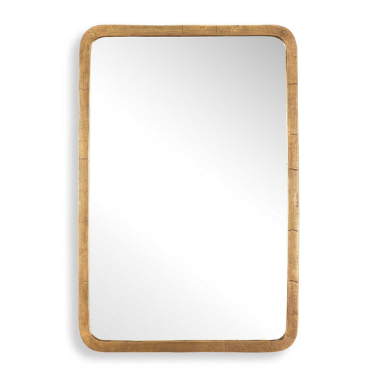 Vestry - Antique Brass Mirror - Brass / Gold