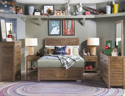 Summer Camp - Rails - Twin / Full - Tree House Brown