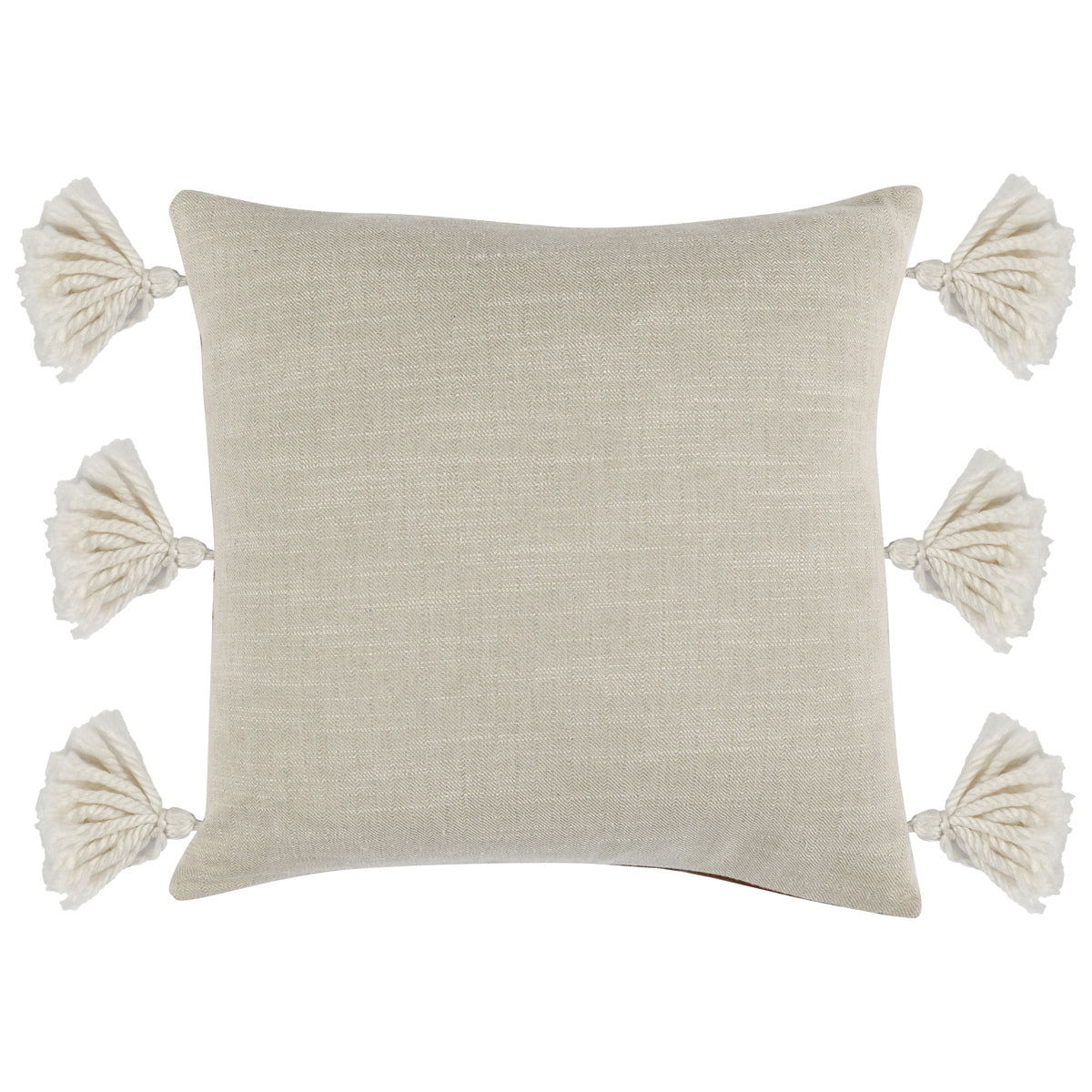 La Dolce Vita - DV Ezekiel Vegan Leather Pillow - Brown