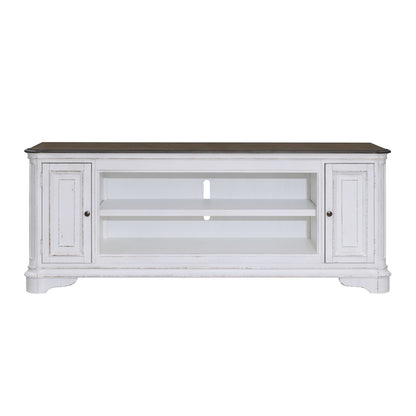 Fireplace TV Consoles - 82" Fireplace TV Console FTS - Brown