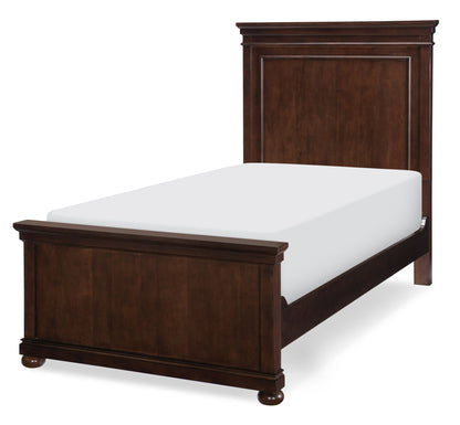Canterbury - Twin Panel Footboard With Slat Roll - Warm Cherry