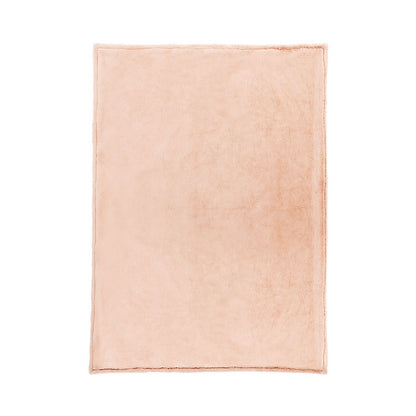 Throws - 50" x 70" Taiga Throw - Faux Fur Peach