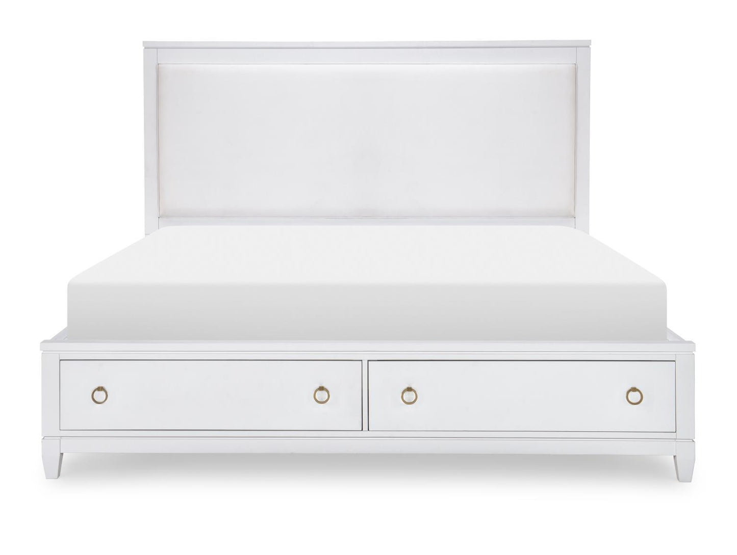 Summerland - King Storage Footboard - White