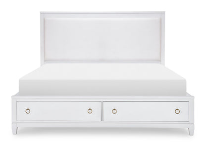 Summerland - King Storage Footboard - White