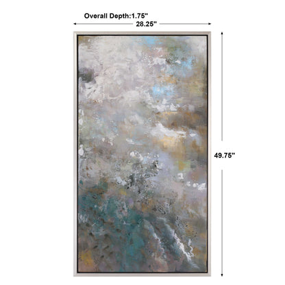 Roaring Thunder - Modern Art - Dark Gray