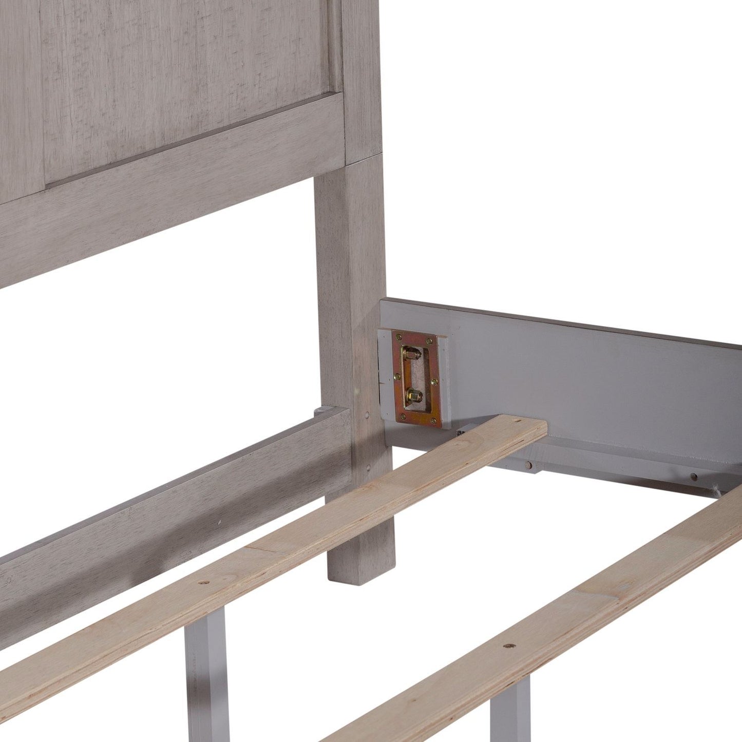 Ivy Hollow - Panel Bed Rails - Weathered Linen / Dusty Taupe