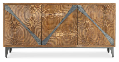 Commerce And Market - Vortex Credenza - Light Brown