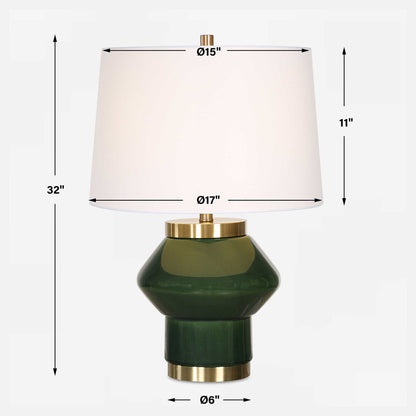 Tayson - Table Lamp - Jade Green