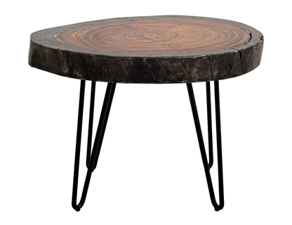 Parota - End Table - Dark Brown