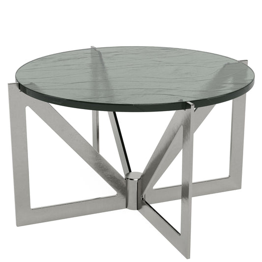 Jano - Round Coffee Table Base - Gray