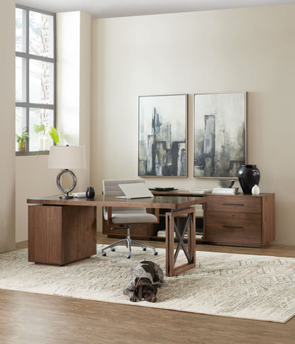 Elon - Lateral File - Dark Brown